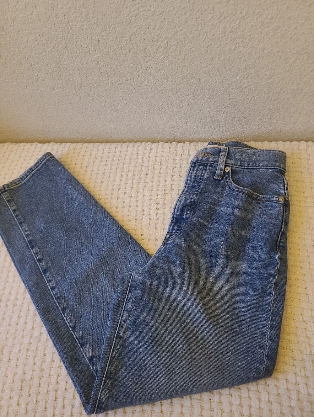 Madewell The Perfect Vintage Straight Crop Jeans Women's Size 24